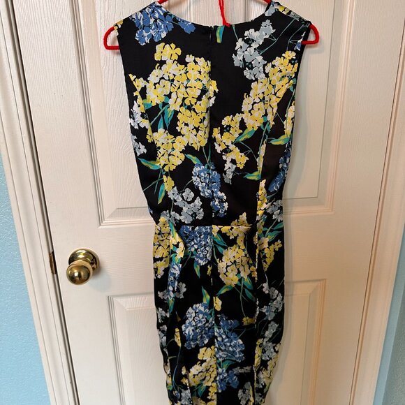 D-12 (RE-posh) Slate & Willow Artsy Mixed Print Mini Dress Sz 6 - Picture 3 of 7